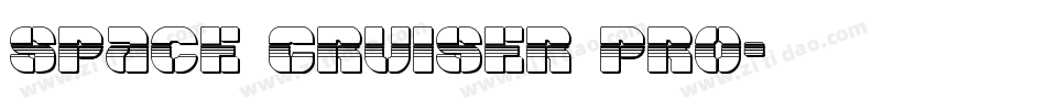 Space Cruiser Pro字体转换
